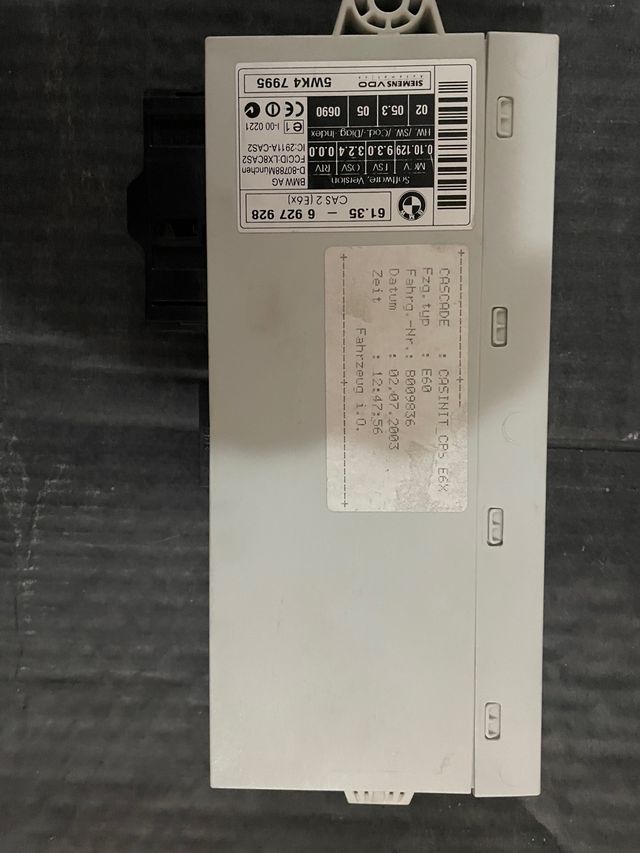 CENTRALITAS CENTRALITA BMW E60 2003 -originales