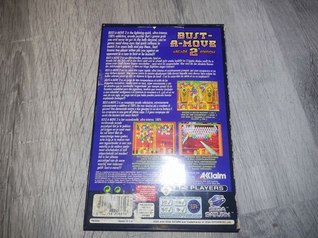 bust a move 2 saturn