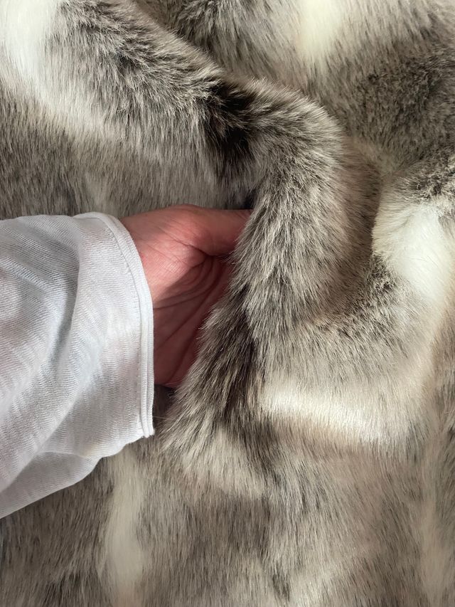 Chaleco de imitación a piel