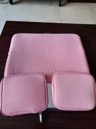 Funda portátil 13 pulgadas rosa