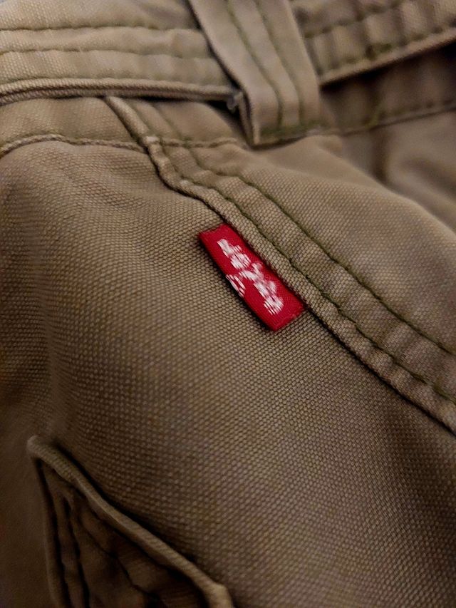 Cazadora vaquera Levis estilo militar. Talla L