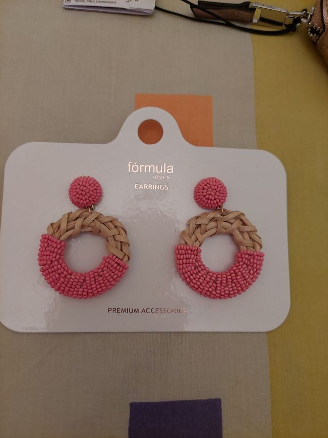 Pendientes Formula Joven corte inglés