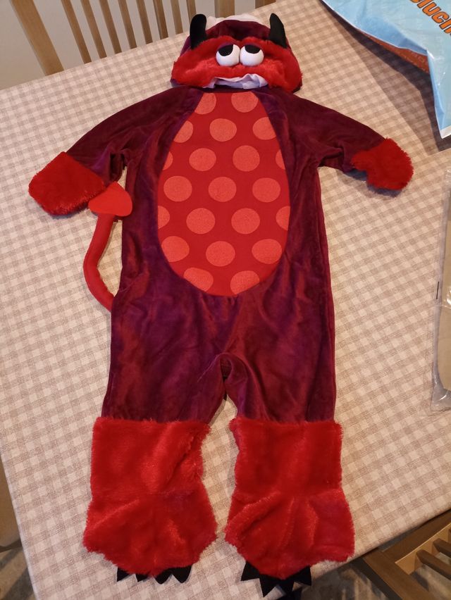 Disfraz de monstruo 1-2 años
