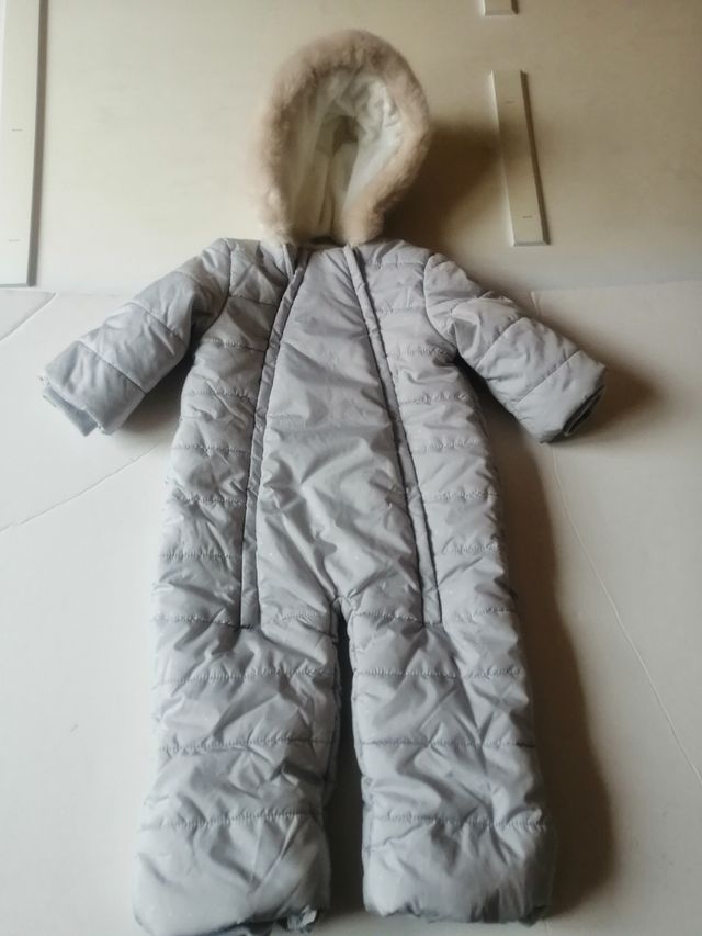 MONO PARA INVIERNO CON FORRO POLAR. T-6 A 12 MESES