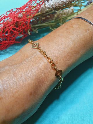 Pulsera Sra. 18cm. Oro 18kl 