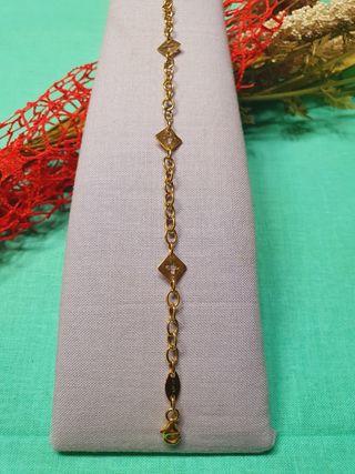 Pulsera Sra. 18cm. Oro 18kl 