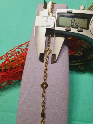 Pulsera Sra. 18cm. Oro 18kl 