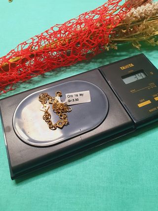 Pulsera Sra. 18cm. Oro 18kl 