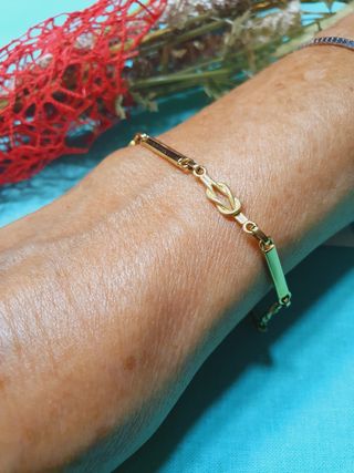 Pulsera Sra. 18.5cm. Oro 18kl 
