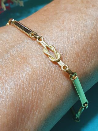Pulsera Sra. 18.5cm. Oro 18kl 
