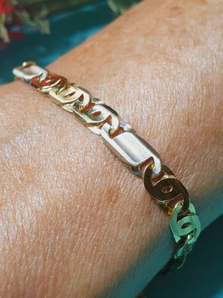 Pulsera Sra. 19cm. Oro de 18kl. 
