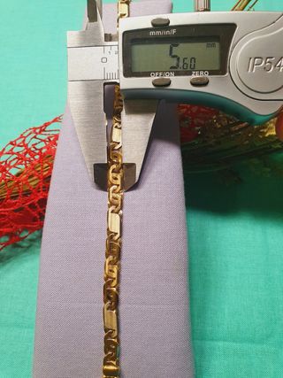 Pulsera Sra. 19cm. Oro de 18kl. 
