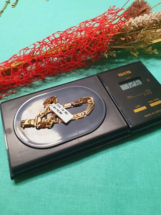 Pulsera Sra. 19cm. Oro de 18kl. 