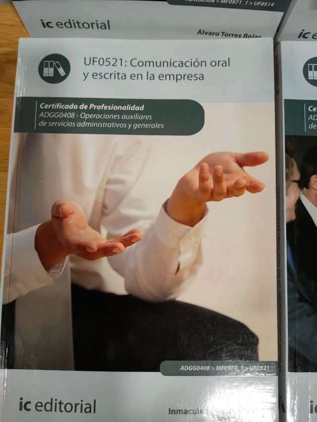 pack, lote libros operaciones auxiliares de servic