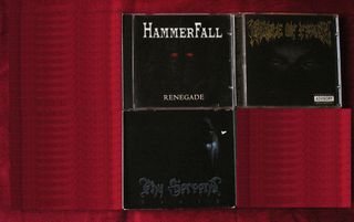 Heavy, Death, Black, Symphonic Metal. Hammerfall.
