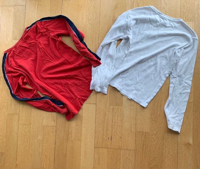 Camisetas mangas largas t. 9-10 años