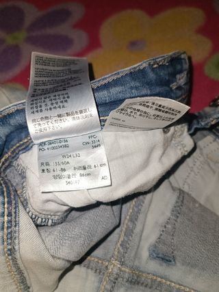 Pantalón vaquero Levis mujer