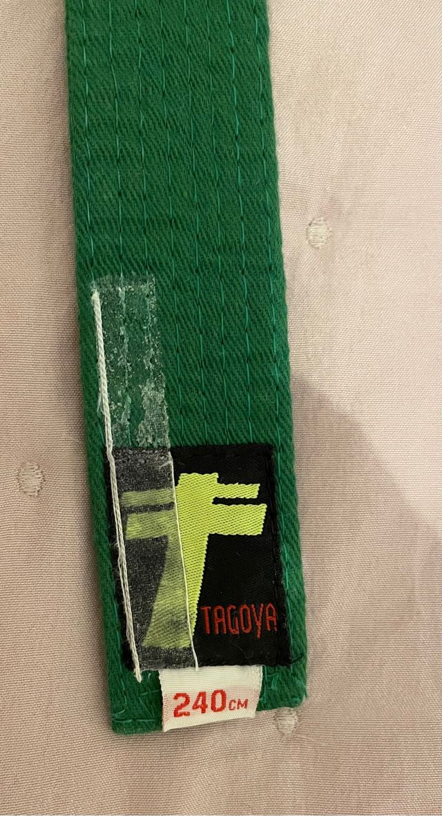 Cinturones de judo varios