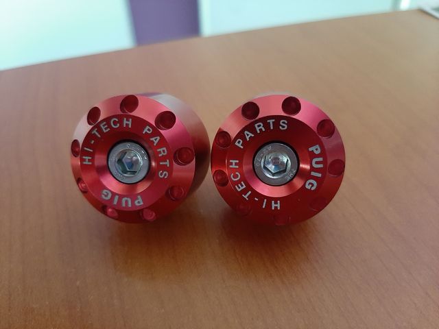 Contrapesos moto PuigTech cortos