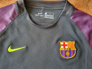 Pijama Oficial FC Barcelona Para Niño - Camiseta Y Pantalón, Algodón, Talla 6 Años, Azul
