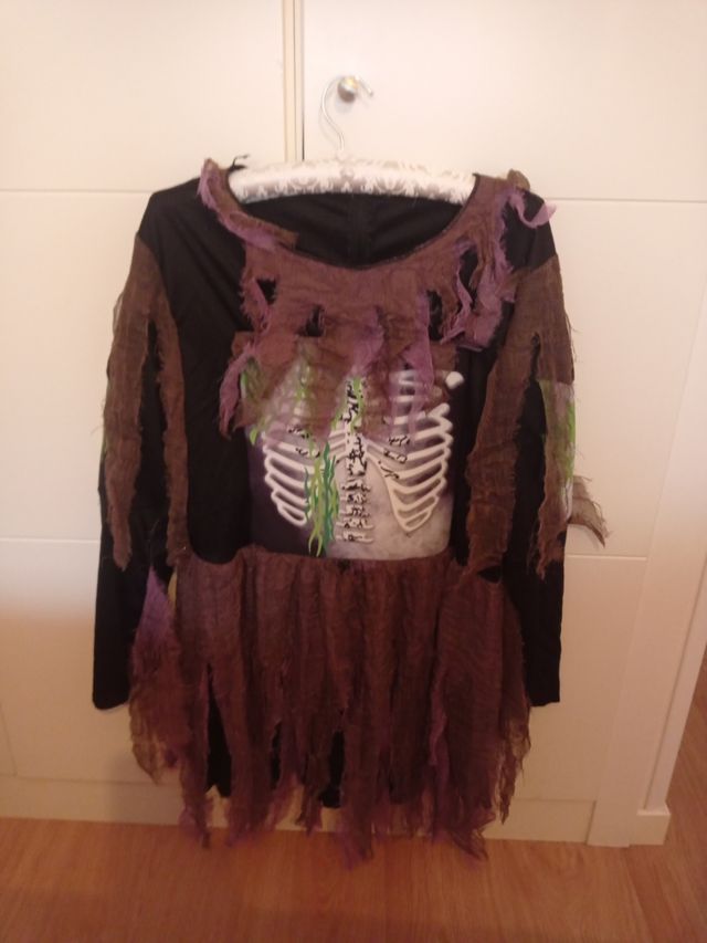 Disfraz esqueleto femenino