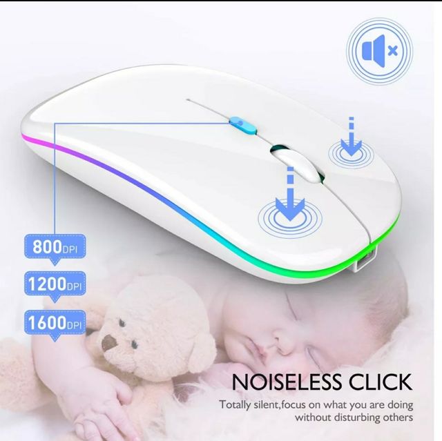 Ratón Inalámbrico USB/WIFI RECARGABLE A ESTRENAR