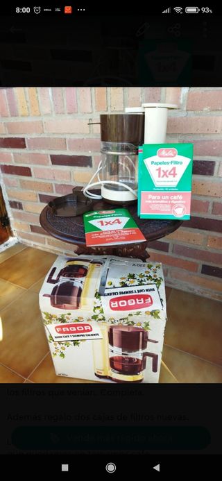 Cafetera Fagor Nueva + Regalo