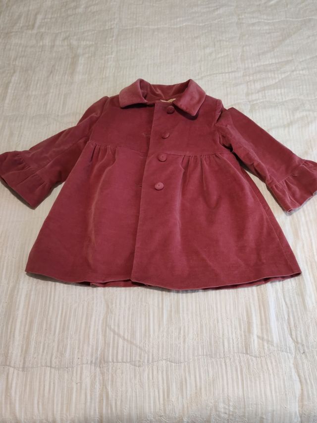 Abrigo niña talla 3 años