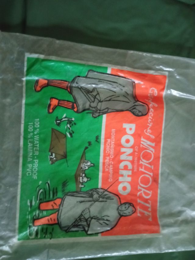 Poncho impermeable para lluvia