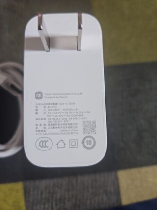 cargador xiaomi 13 pro 100w notebook