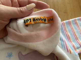 Pijama nuevo bebé niña, 12 meses