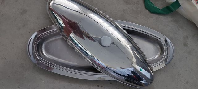 bandeja de servicio  para pescado