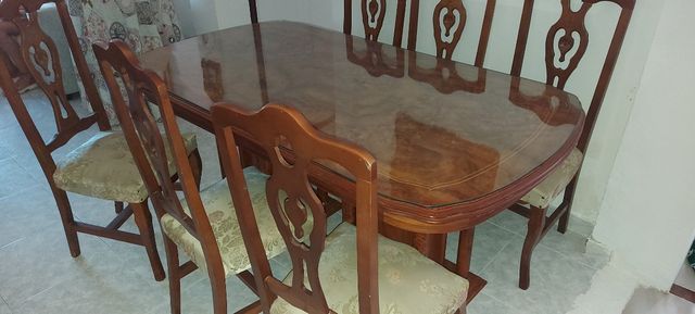 Mesa salon ampliable