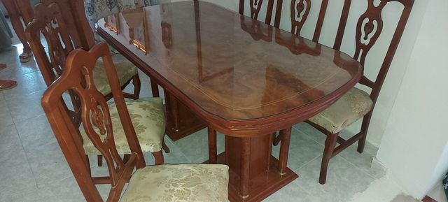 Mesa salon ampliable