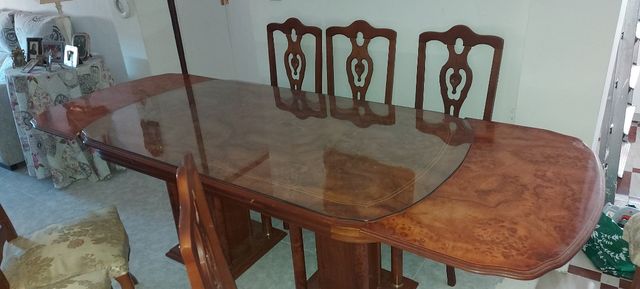 Mesa salon ampliable