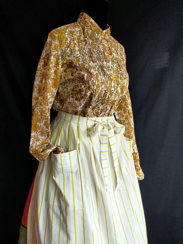 falda y delantal de baserritarra. 14