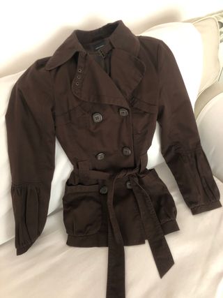Gabardina marrón talla s Vero moda