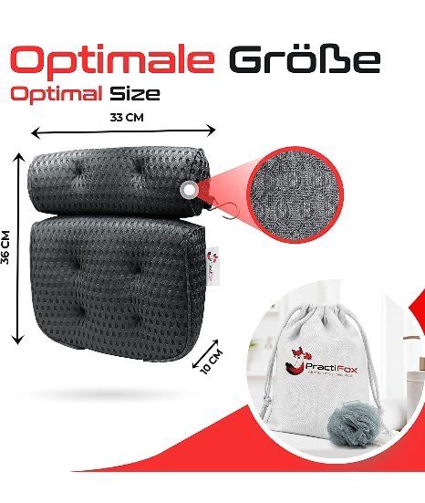 Almohada impermeable spa jacuzzi bañera NUEVA