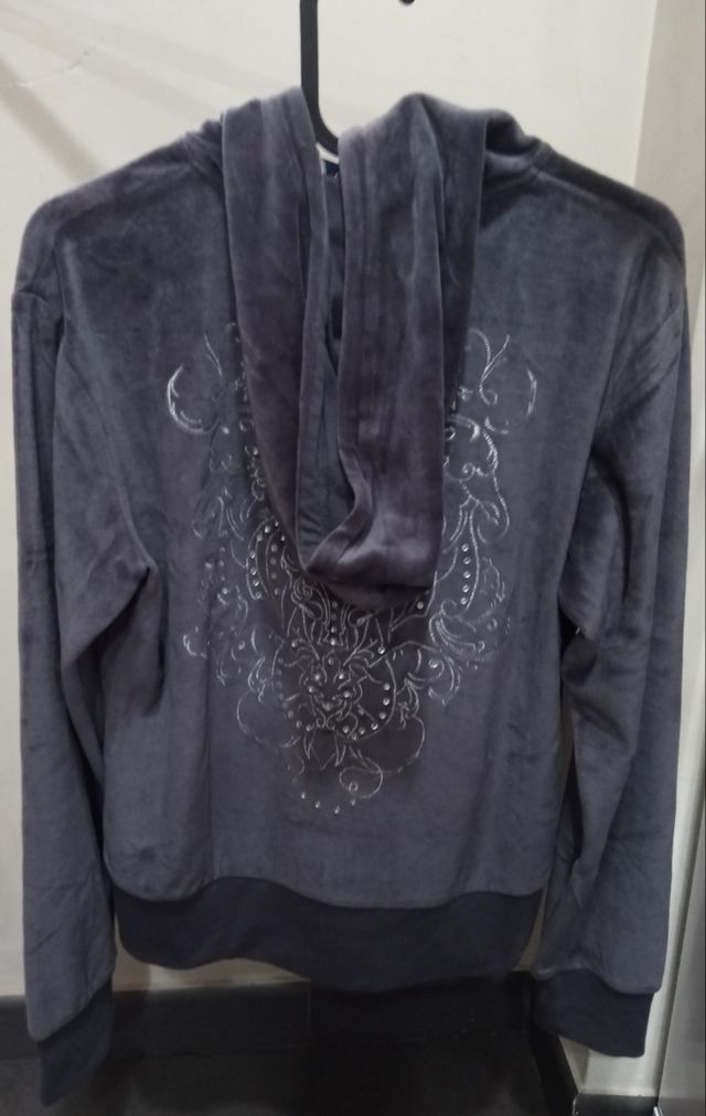 Sudadera de Mujer Gris Talla L