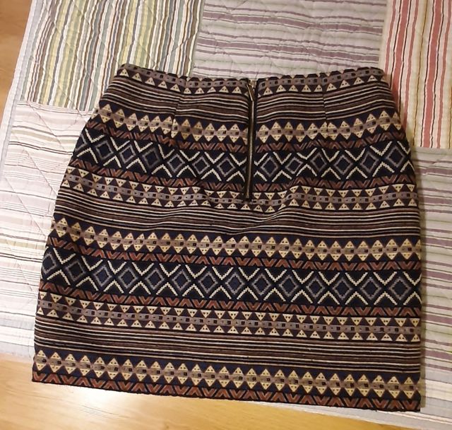 FALDA estampado étnico