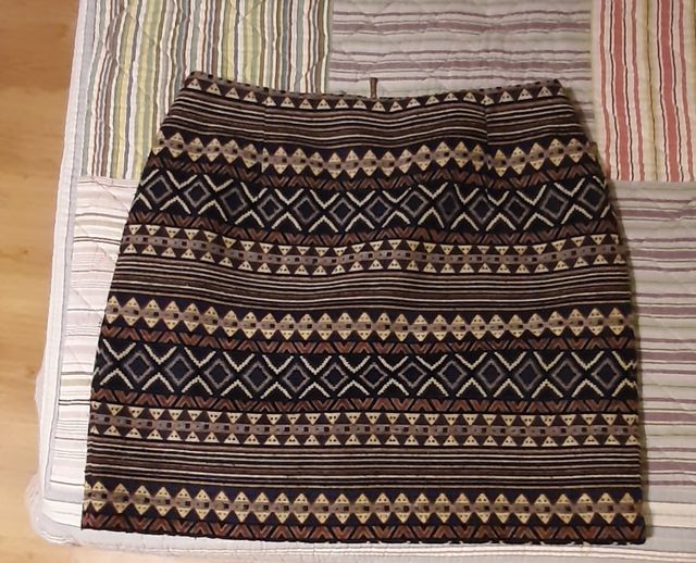 FALDA estampado étnico