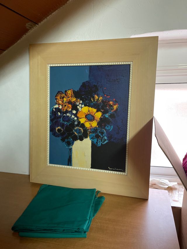 Cuadro grande flores