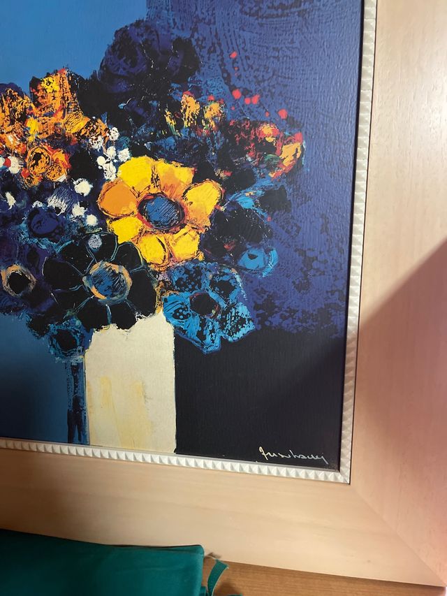 Cuadro grande flores