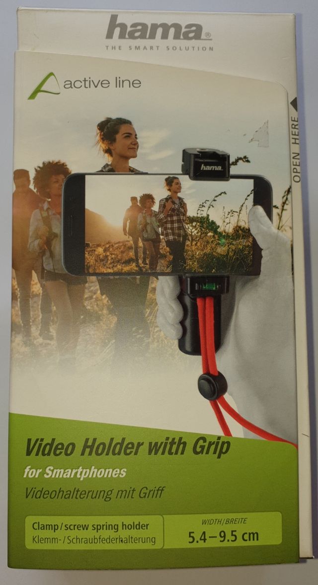 Suporte para telemóvel/câmara fotográfica