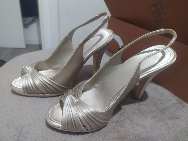 Zapatos boda-fiesta talla 35.COMO NUEVOS!!!!