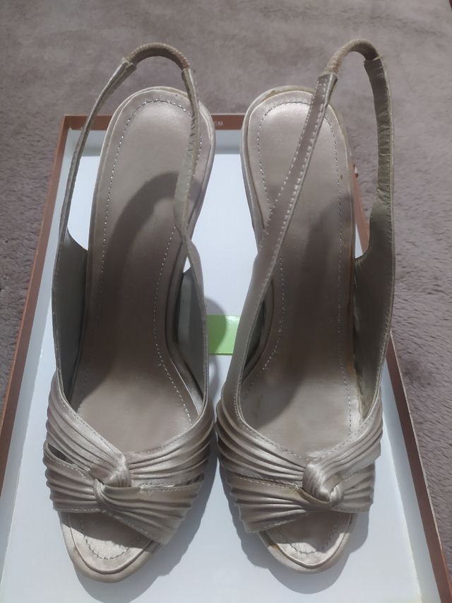Zapatos boda-fiesta talla 35.COMO NUEVOS!!!!