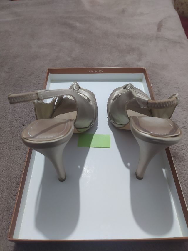 Zapatos boda-fiesta talla 35.COMO NUEVOS!!!!