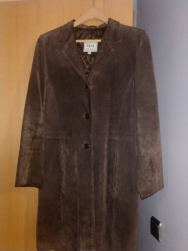 Abrigo  ante marrón 