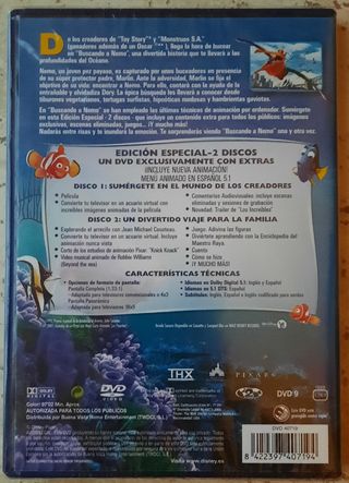 DVD BUSCANDO A NEMO