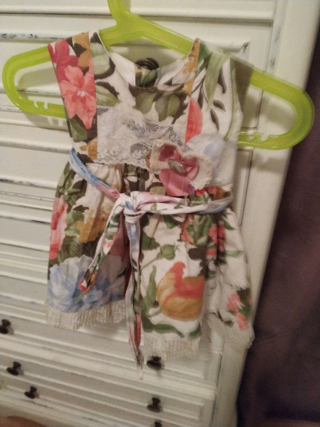 lote de 7 vestidos y 1 camisa de 9 a 18 meses